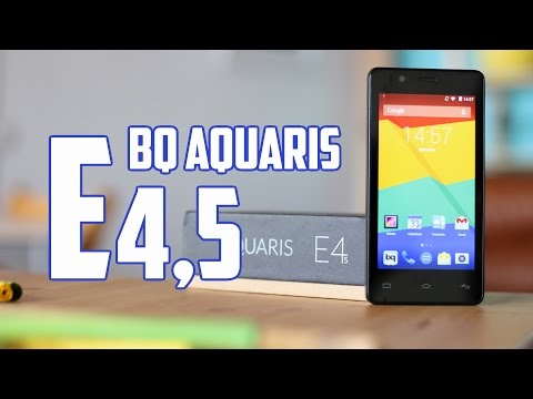 Bq Aquaris E 4.5, Review en español