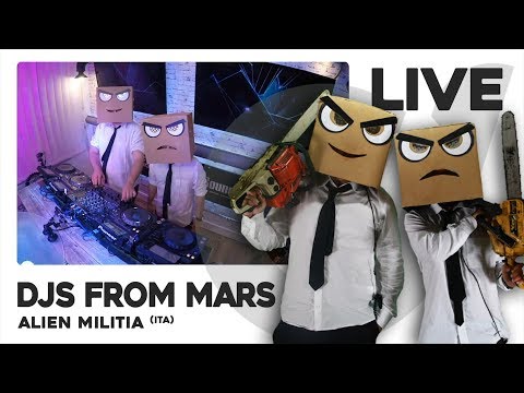 DJS FROM MARS - Live DJ-Mix | Alien Militia (ITA) - YouTube