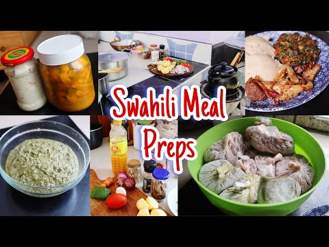 5 Meal Preps Ideas for a Swahili Home/ Uandaaji wa Chakula Mapema #tanzanianyoutuber