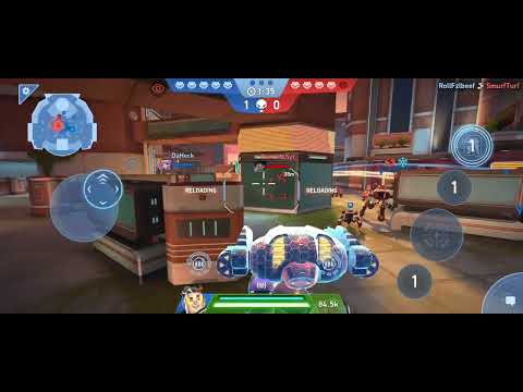 Mech Arena (Nebula Square) 14 Kills with Juggernaut and Gatecrasher #gameplay