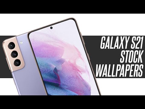 Install Samsung Galaxy S21 Stock Live Wallpapers on Android Smartphone