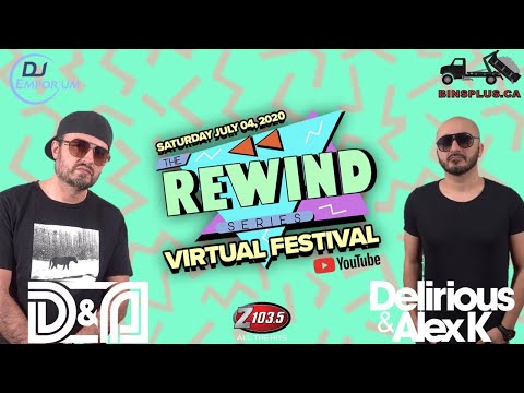 Rewind Series Virtual Festival: Delirious + Alex K (5PM SET 4)
