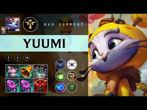 Yuumi Support vs Thresh - KR Diamond Patch 25.22