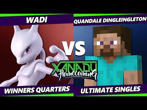 Homecoming 500 - WaDi (ROB, Mewtwo) Vs. Quandale Dinglelingleton (Steve) Smash Ultimate - SSBU