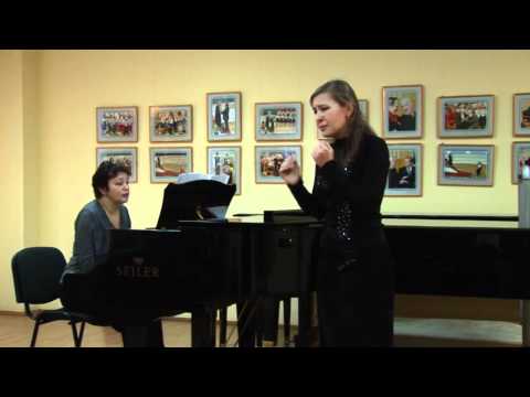 Nataliya Popova - Cilea "Adriana Lecouvreur". Arie der Adriana Lecouvreur  "Poveri fiori"