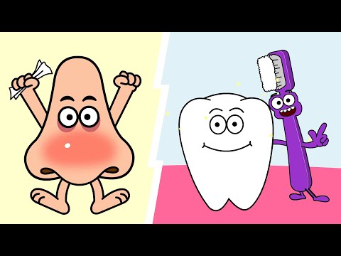 SICK SONG - BRUSH ME - Brush your teeth Song - Healthy Habits - Todlers - Nursery Rhymes -Kids Songs