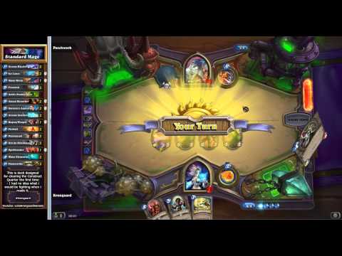 Patchwerk Hearthstone - Standard Mage | So fun and easy with Acidic Swamp Ooze from start!