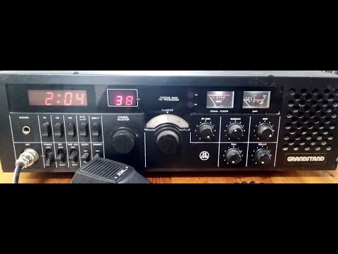Frankenstein CB Series - The Grandstand FM only CB Radio upgraded to a 240 Ch SSB Sideband  radio.
