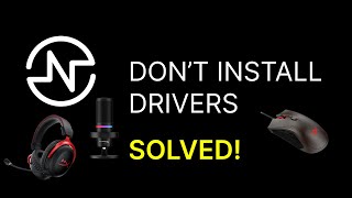 FIX NGENUITY DRIVERS  INSTALL