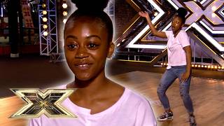 Rai-Elle Williams does the NAE NAE to AWOLNATION's ‘Sail’ | The X Factor Auditions