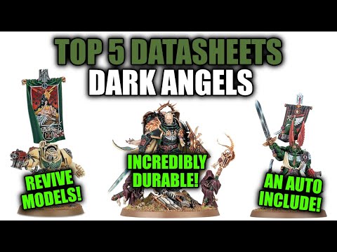The Top 5 Competitive Dark Angels Units?! | Warhammer 40k 10th Edition