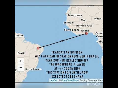 FM DX -transatlantic- 90.5 Part I