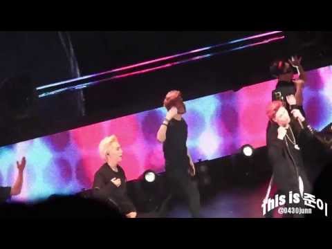 HD Fancam 130808 B A P Live on Earth SG Encore   Dancing in the Rain Stop It