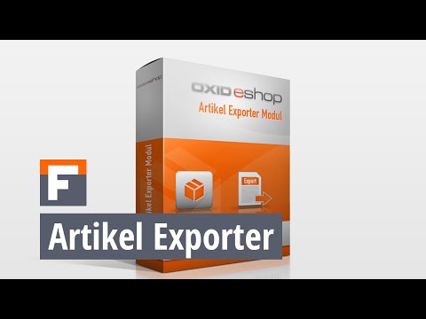 FATCHIP OXID Plugin Artikel Exporter