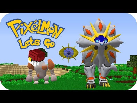 Pixelmon Lets Go | Legendary Solgaleo & Regirock? | Part 36 #PixelmonLetsGo