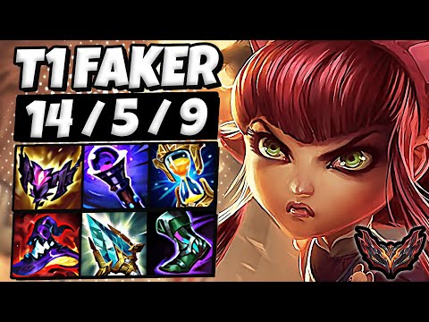 T1 Faker Annie vs Ryze [ MID ] Patch 13.3 Korea Grandmaster ✅