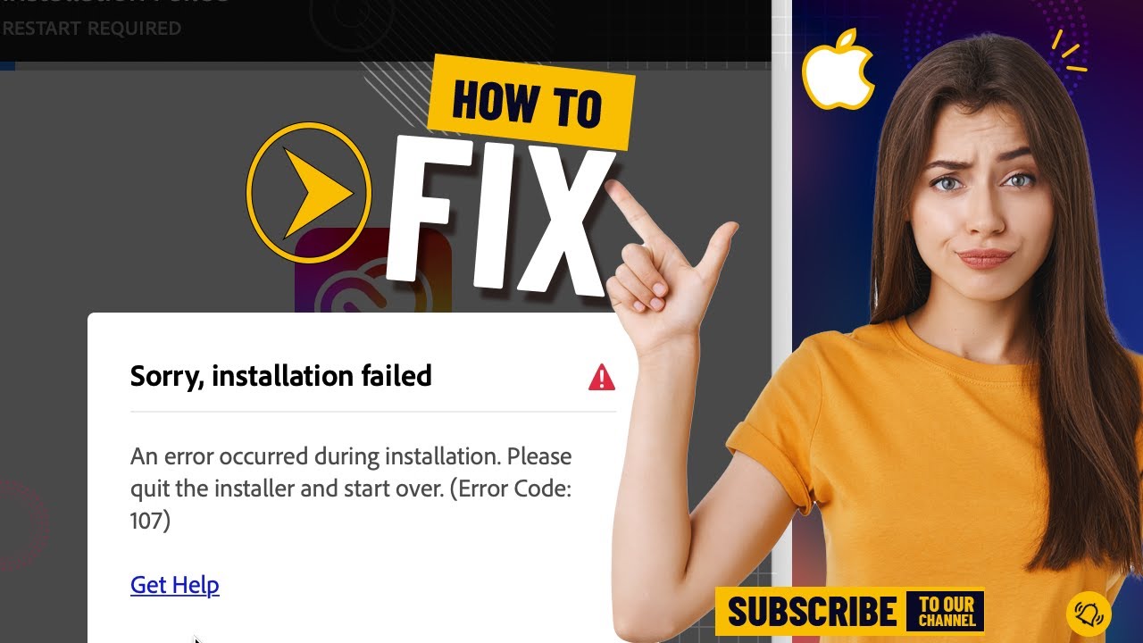 The ABSOLUTE BEST Way to Install Adobe on Mac and Fix Error 107