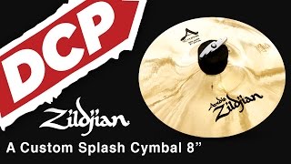 Video thumbnail for Zildjian A Custom Splash Cymbal 8" by Drum Center of Portsmouth