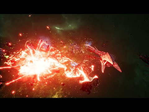 Mega Mod 2020: Tyranids vs TAU Protector Fleet! Quick Battle, Skirmish, Battlefleet Gothic Armada 2