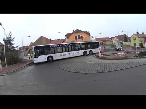 2016 Dobříš - II. zkouška průjezdnosti nové křižovatky