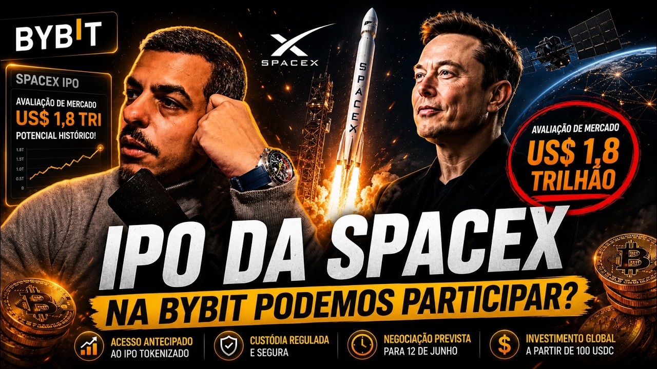 Bybit abre acesso ao IPO tokenizado da SpaceX
