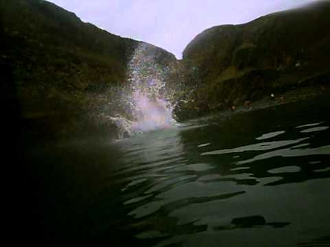 Blue Lagoon Abereiddy 13 Aug 2011