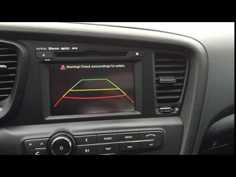 Kia Optima 2013 problem rearview camera