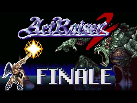 How to Make a Difficult Game Harder - Boss Gauntlet! | ActRaiser 2 | SNES Playthrough