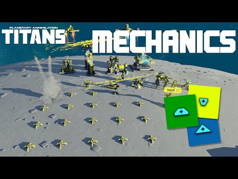 Planetary Annihilation TITANS Mechanics: Fabricator