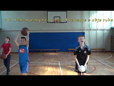 Djeca uče djecu - Vježbice s loptama