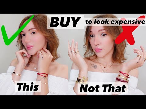 Luxury Minimalist Capsule Jewelry Collection to Look Expensive ft. Van Cleef and Cartier #cartier