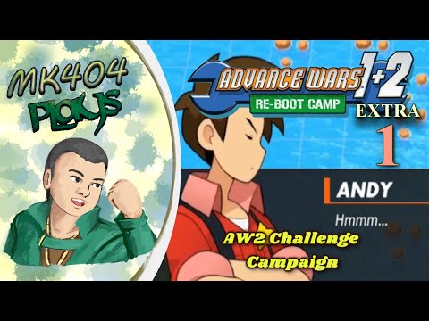 MK404 Plays Advance Wars 1+2: Re-Boot Camp EX01 - Mechstream Sami[AW2 Hard Campaign - M1-6]