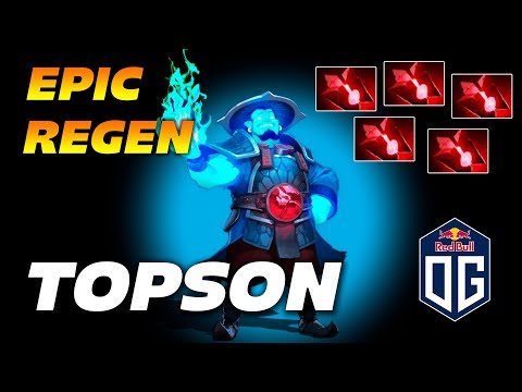 Topson Storm Spirit x5 Bloodstone Epic Regeneration | Dota 2 Pro Gameplay