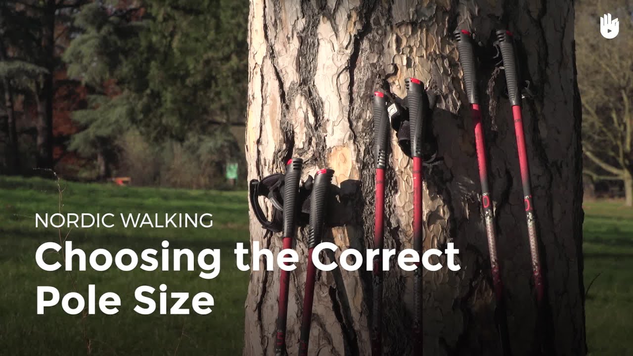 Choosing the Correct Pole Size Nordic Walking Sikana