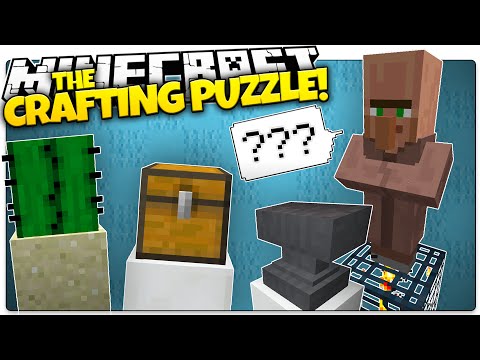 Minecraft | I Have To Make WHAT!? | The CRAFTING Puzzle (Minecraft Puzzle Map)