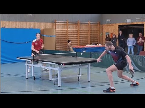 Regionalliga Nord | Absoluter ALLROUNDER am Tisch 👌D.Schwarzer(2191TTR) D.Crods(2210TTR)