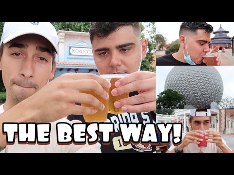 Drinking Around The World | Disney's Epcot 2020 - THE BEST WAY!