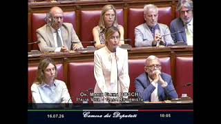 BOSCHI: “AVETE CINQUANTA FRANCHI TIRATORI E UNA PREMIER SERIA SI SAREBBE DOVUTA DIMETTERE SUBITO”