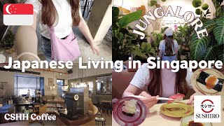 【JUNGALORE】ずっと後回しにしてた鉢替えをついに決行🌿CSHHでコーヒー☕夜はスシロー🍣【Vlog】