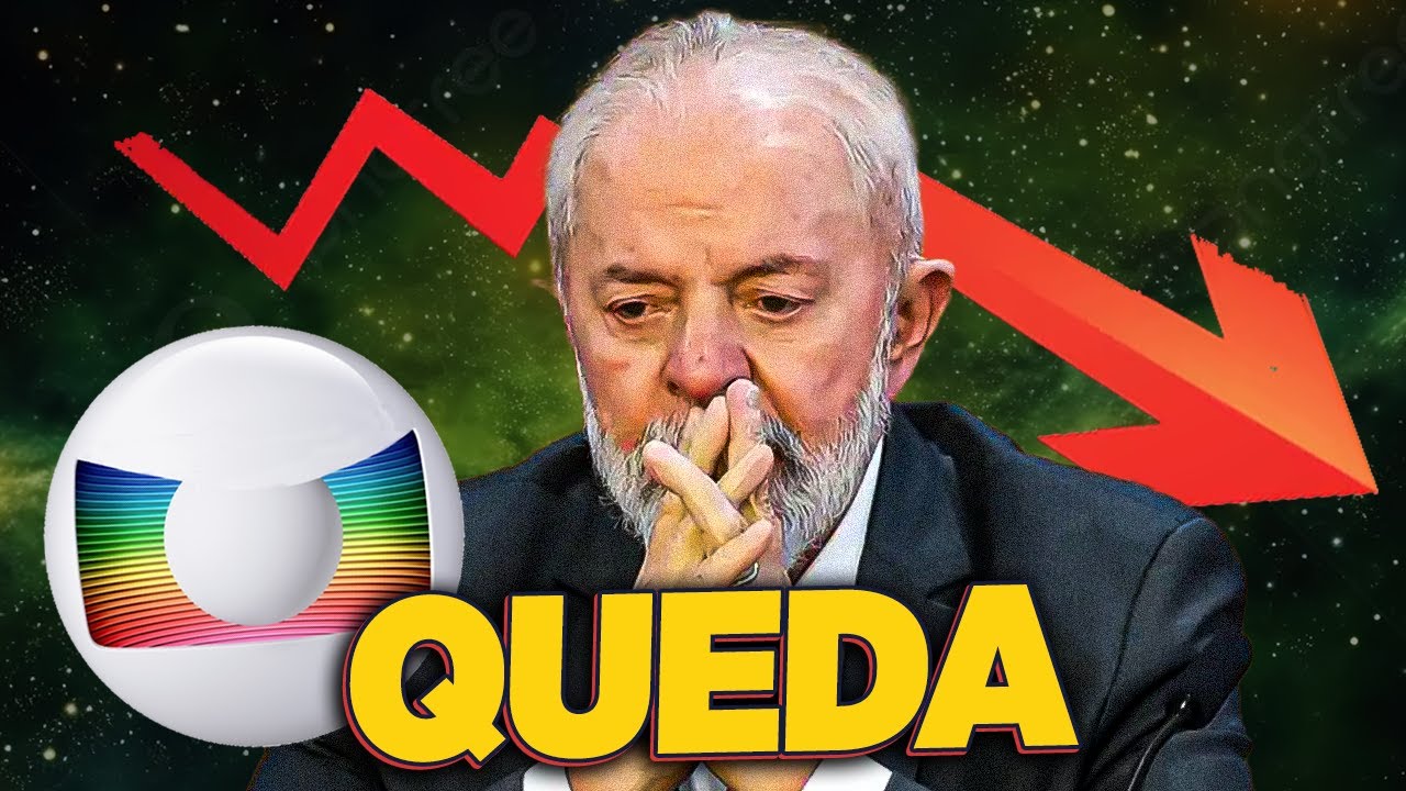DATA FOLHA: QUEDA de Lula e GLOBO pula FORA!
