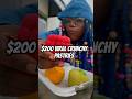 $200 worth of VIRAL CRUNCHY realistic PASTRIES #foodie #shorts #pastries #food