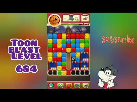 Toon blast level 684