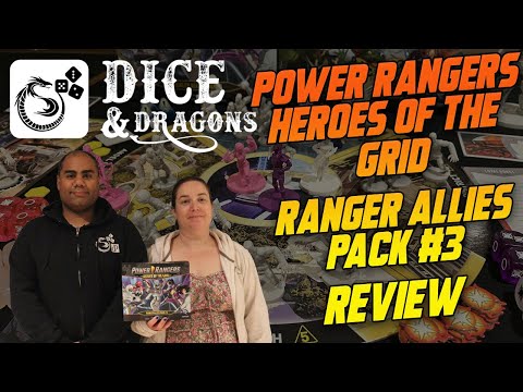 Dice and Dragons - Ranger Allies Pack #3 Review