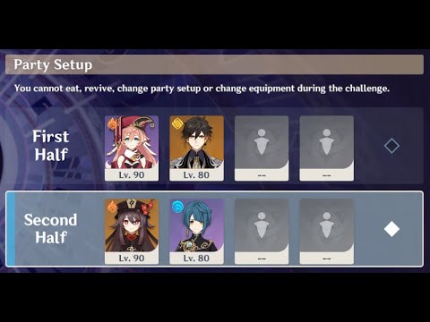 Yanfei x Hu Tao - 2.3 Spiral Abyss Floor 12 Clear Duo Showcase (9star)