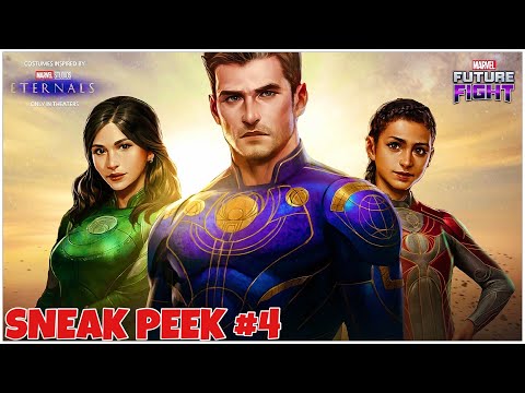 NEW UNIFORMS FOR SERSI, IKARIS & MAKKARI THE FASTEST MAN? IN THE UNIVERSE JOINS MARVEL FUTURE FIGHT!