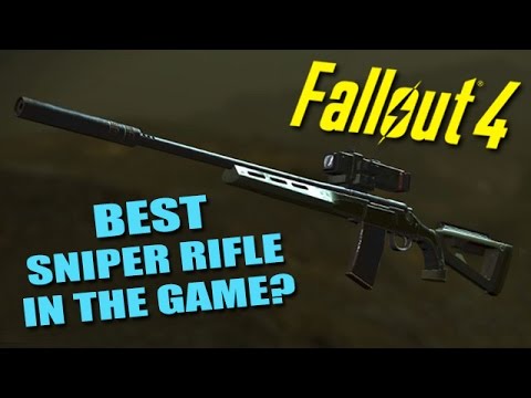 FALLOUT 4: The Best Sniper Rifle in the Game? - Over 2500 Damage! (.50cal Double Damage Legendary)