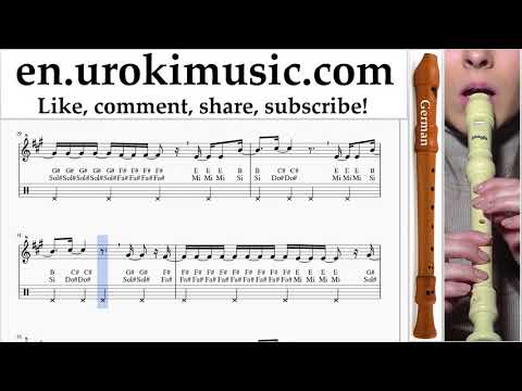 Recorder lessons (G.) Shawn Mendes - Youth ft. Khalidе Sheet Music Tutorial um-ih352
