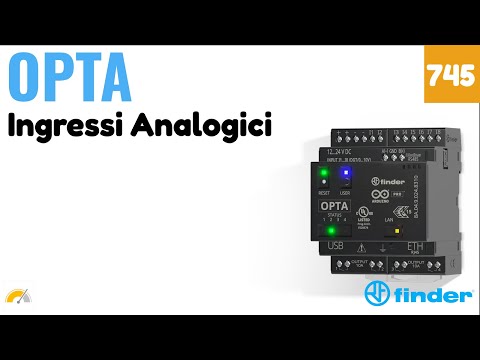 Come utilizzare gli ingressi analogici 0-10V di OPTA Finder - Video 745