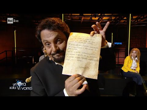 Monologo: "La cultura" - Un'ora sola Vi vorrei 20/04/2021