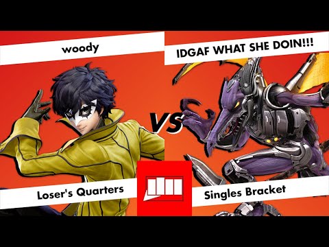 CenCal Clash 12 - Loser's Quarters - woody (Joker) vs IDGAF WHAT SHE DOIN!!! (Snake, Ridley)